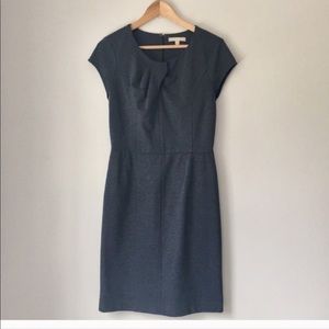 Banana Republic twist neck work dress